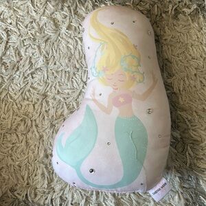 Tabatha Webb Mermaid Rhinestone Pillow